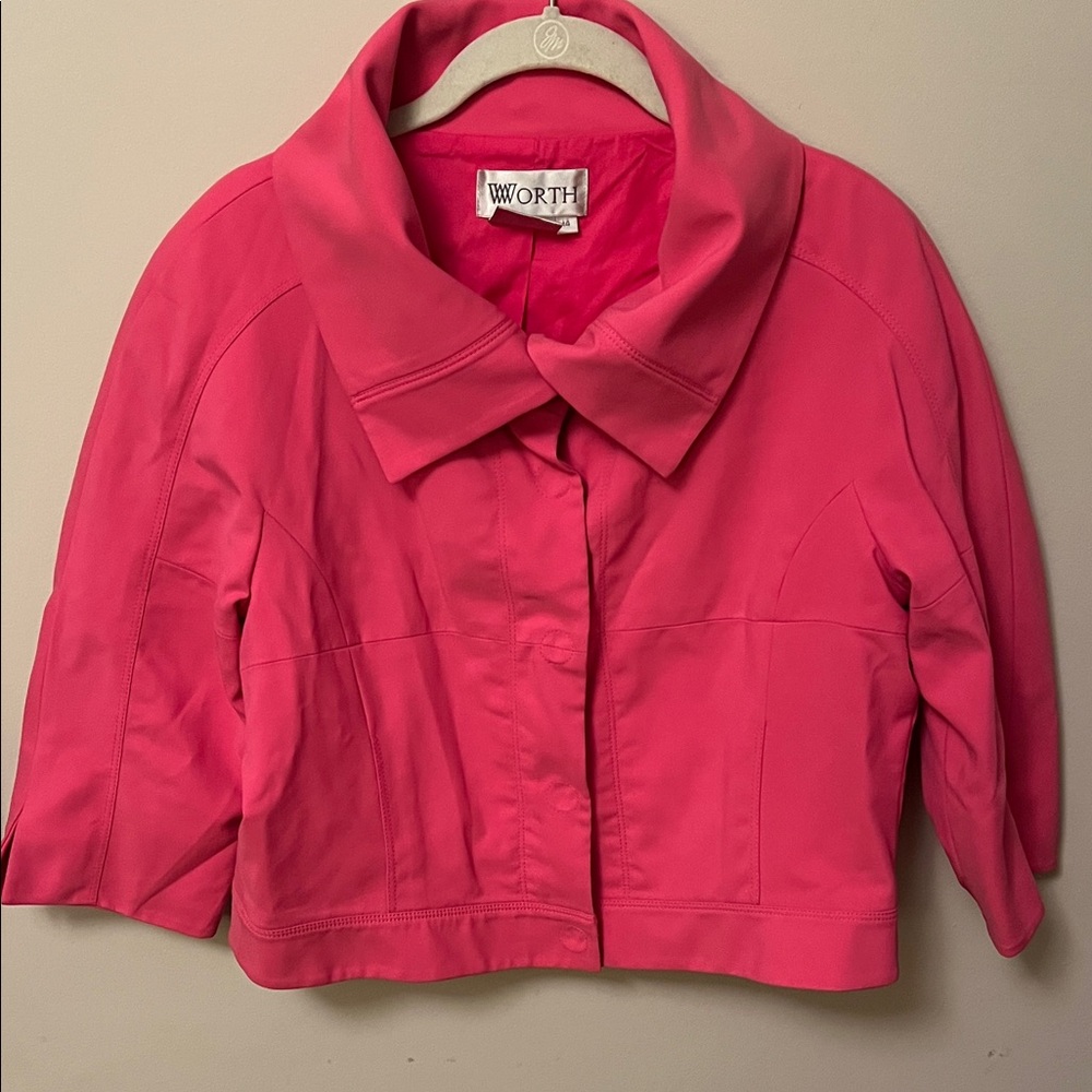 Worth Women's Vibrant Pink Blazer